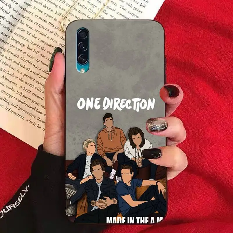 O-one Directions Phone Case for Samsung A51 01 50 71 21S 70 31 40 30 10 20 S E 11 91 A7 A8 2018 image 2