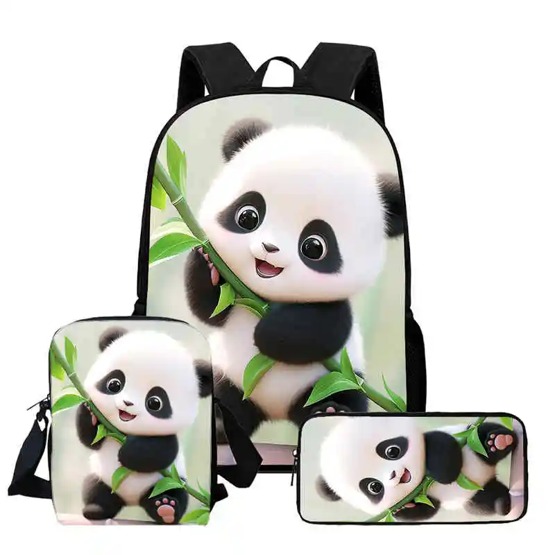 

Cartoon panda Child School Backpack With Shoulder Bags Pencil Bags For Kindergarten,Light Weight School Bags for Kindergarten