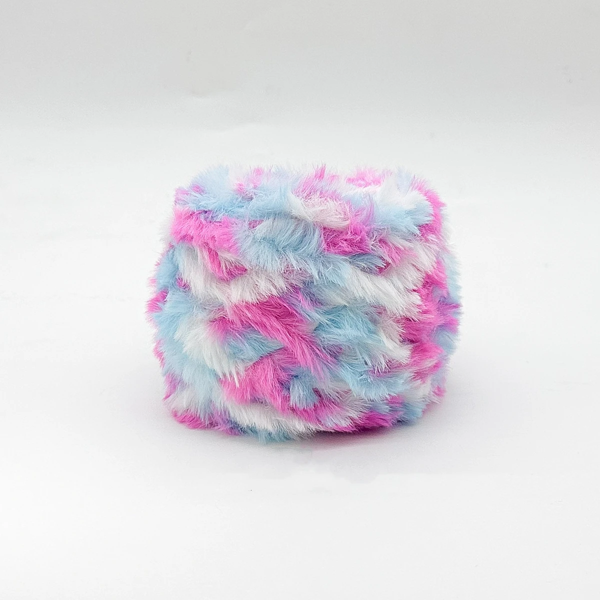 Winter 100g Super Chunky Bontgaren voor handbreien pluizig zacht warm Gehaakte lijn om Sjaal Hoed lange pluche draden Kerstmis te breien