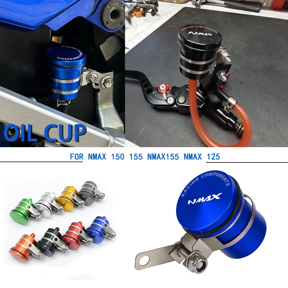 

for Yamaha Nmax 150 155 Nmax155 nmax 125 2016 2017 2018 2019 Universal Moto Brake Clutch Tank Cylinder Fluid Oil Reservoir Cup