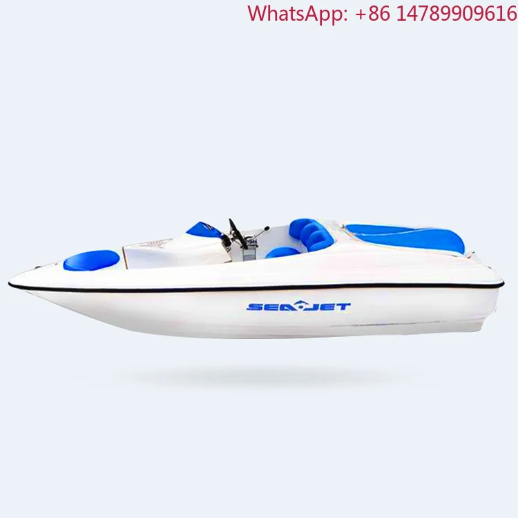 Custom Energy Water Go-KartSurfing Motorcraft High Speed Boat Business And Leisure Fiberglass Small Yacht SpeedboatParkScenic