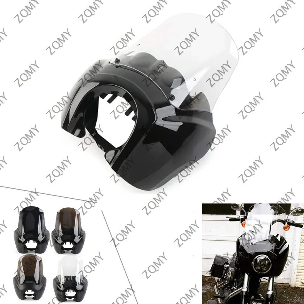 

Обтекатель для мотоцикла с 15-дюймовым ветровым стеклом для Harley Davidson HD Dyna Wide Glide Fat Bob