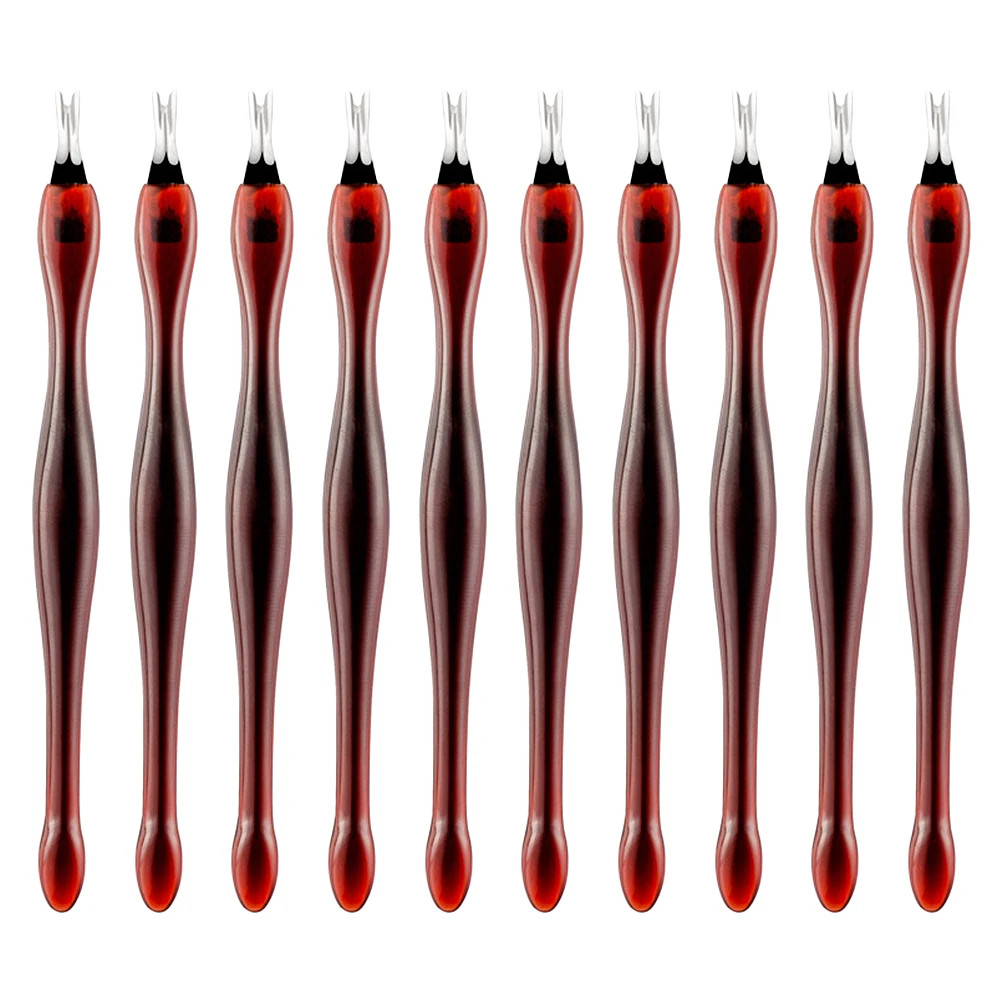 

40pcs Stainless Steel Manicure Tools Dead Skin Pusher Exfoliate Trimmer Callus Removal Kit Non-Slip Handle Nail Care Set For