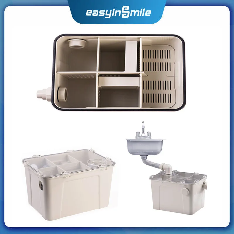 

Dental Trap Stone Plaster Gypsum Filter Powder Sedimentat Tank Dentistry Lab Equipment Materials Clinic Cleaning Table Pool