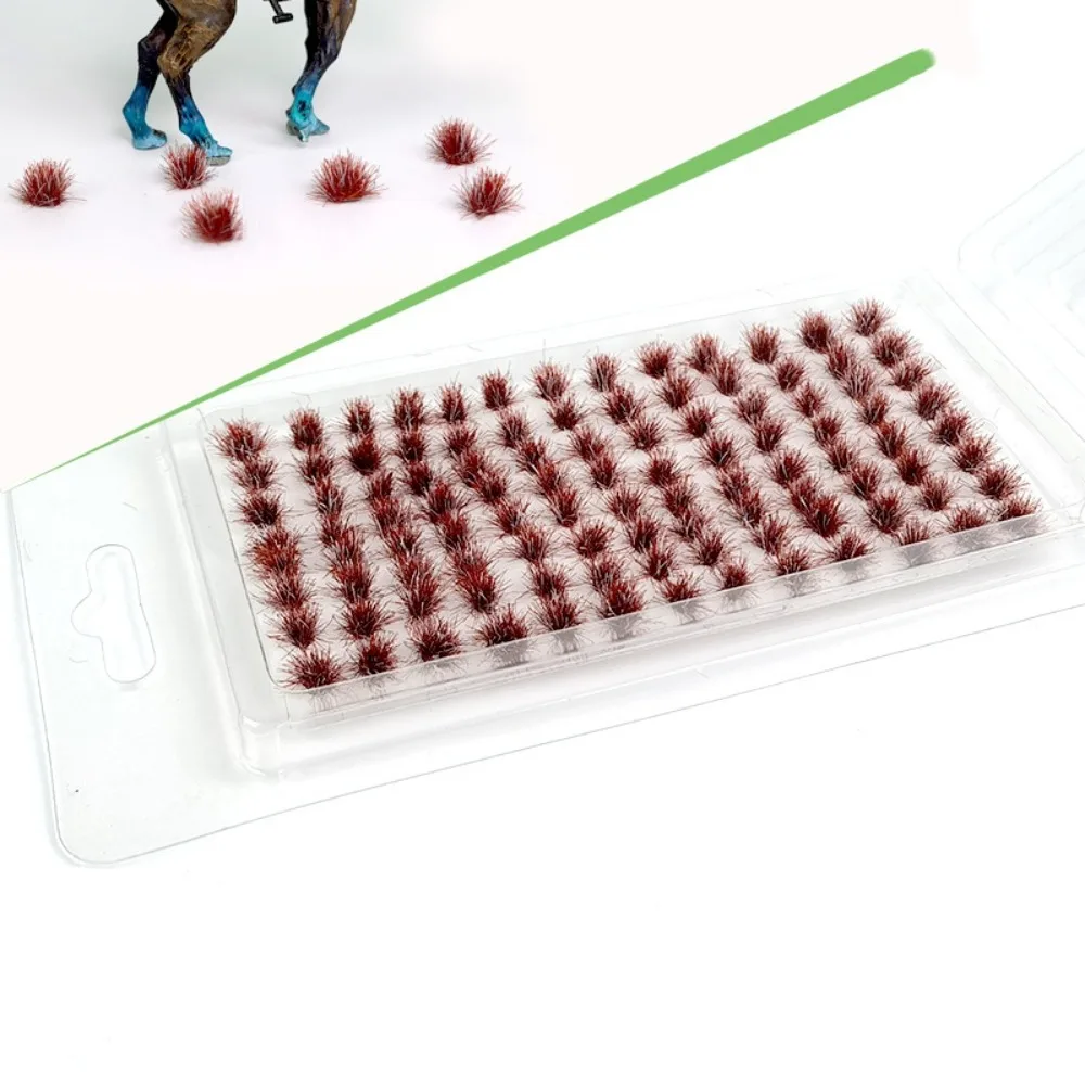 

Static Scenery Grass Tuft Model Terrain Model Kit Miniature Shrubs Miniature Grass Cluster 5mm/8mm Bushes Model