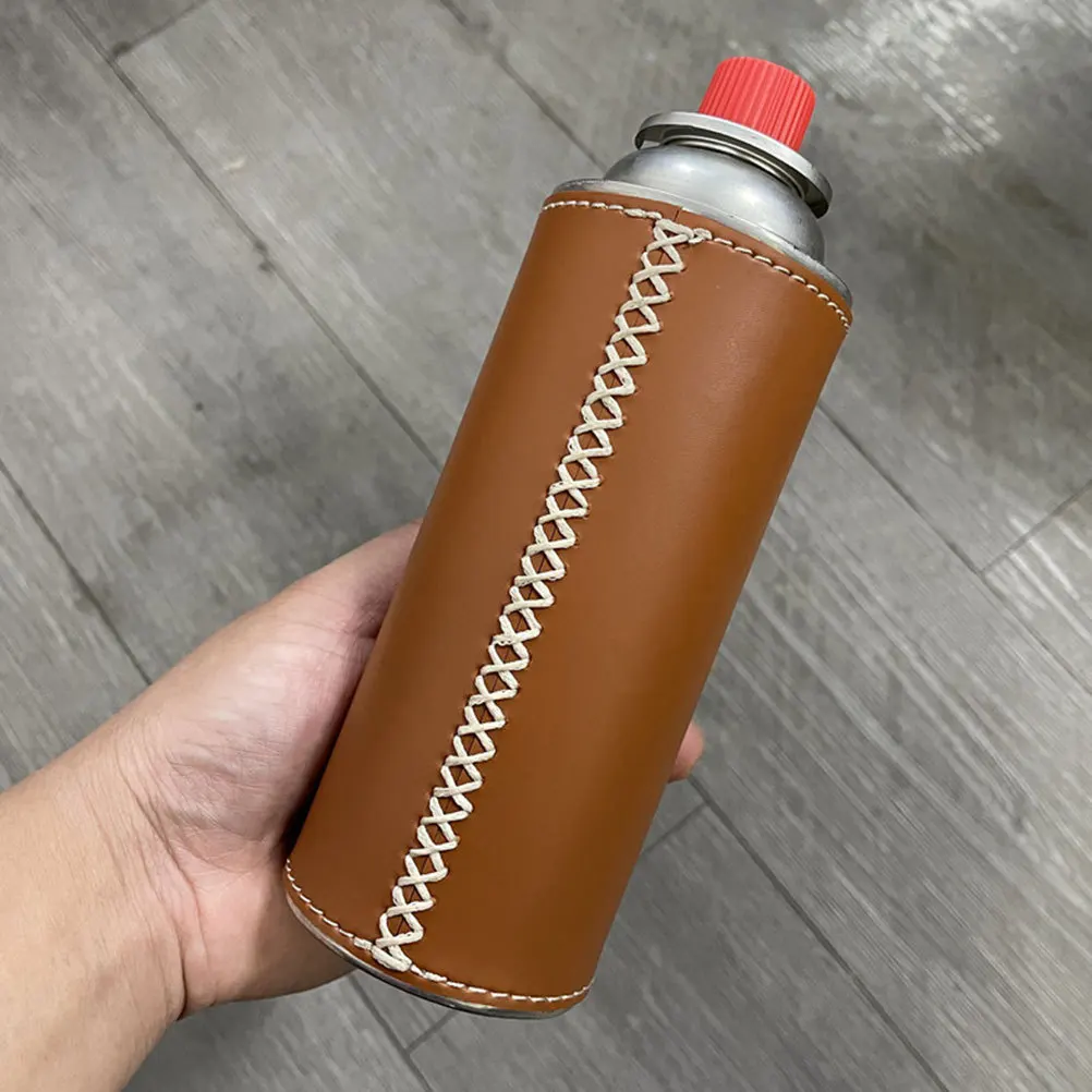 

Long Size Gas Canister Protective Cover Outdoor Camping Gas Tank Protector Anti-Drop Rust Proof Fuel Cylinder Storage