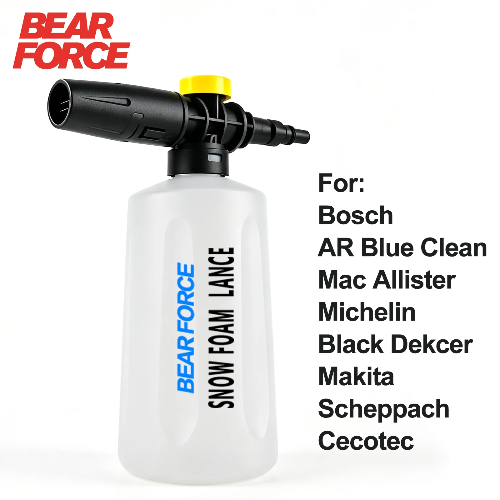 Bear Spray Clip - Pistola de Espuma para Lavado de