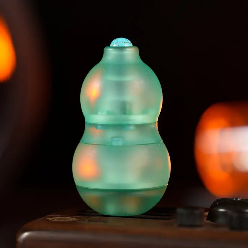 磁気プッシュコインフィジェットスピナーローラーひょうたん型メカニカルスライダープッシュカードEDC抗ストレス解消感覚オフィスデスクトイ