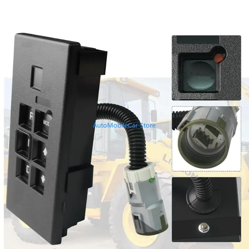 G8TE Automatic Transmission Gear Selector Panel Plastic Shifting Pad with Connector Cable for Allison WTEC-3 29583733 29529430
