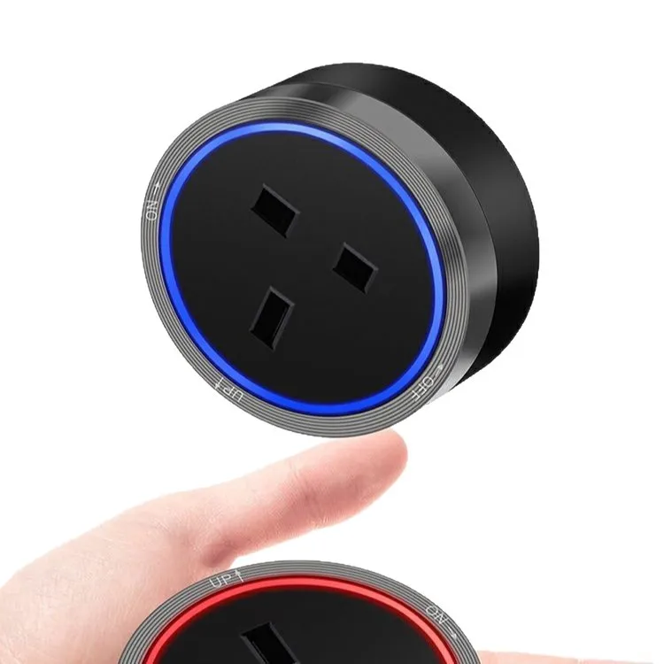 Stopkontak Rel Pabrik Standar Inggris, Papan Kabel Multi-Lubang Portabel, Steker Baris, Pengukur Arus Rumah Tangga, Arus Terukur 200A