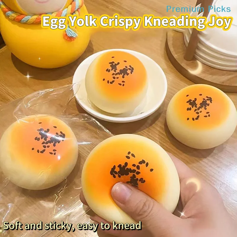 portableSimulation Steamed Bun Slow Rebound Decompression Vent Toy Anxiety Party Toy Soft Favor Reduce Slow Rising Toy
