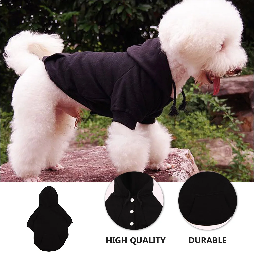 

Fleece Pet Sweatshirt Dog Cotton Costume Puppy Clothes Coat Hoodie Sweater Dachshund