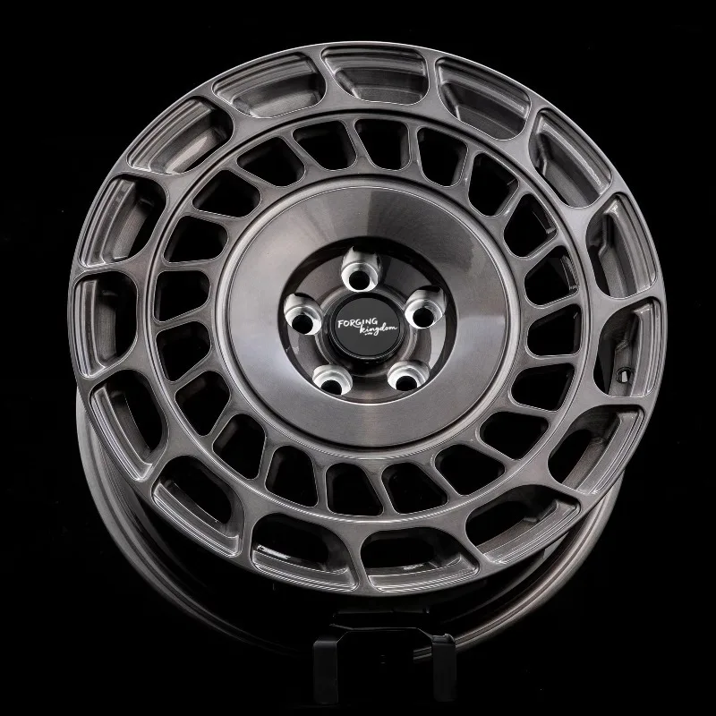 For Audi For Porsche Personalized Premium Custom Forged Wheels Bright Black Alloy Rims C7 20-26 Inch 5x130/120/112/114.3/40/25
