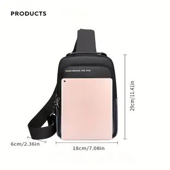 8 最佳銷售 男士斜背包 - №8