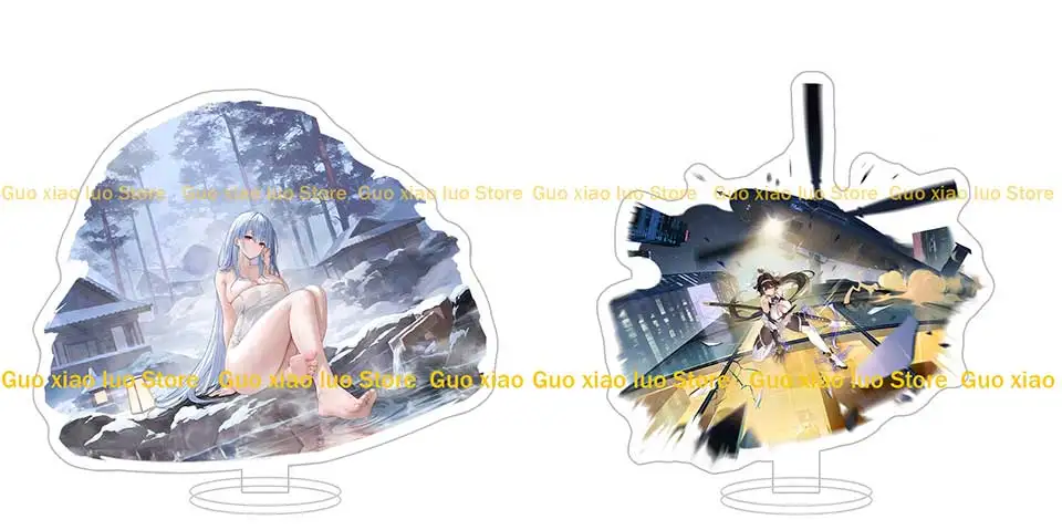 Guo Xiao Luo Store Azur Lane Skins Hind Prinz Heinrich Cheshire Atago Azuma Roon Acrylständer Anime Schreibtisch Ornament Jungen Geschenk – Detail 5