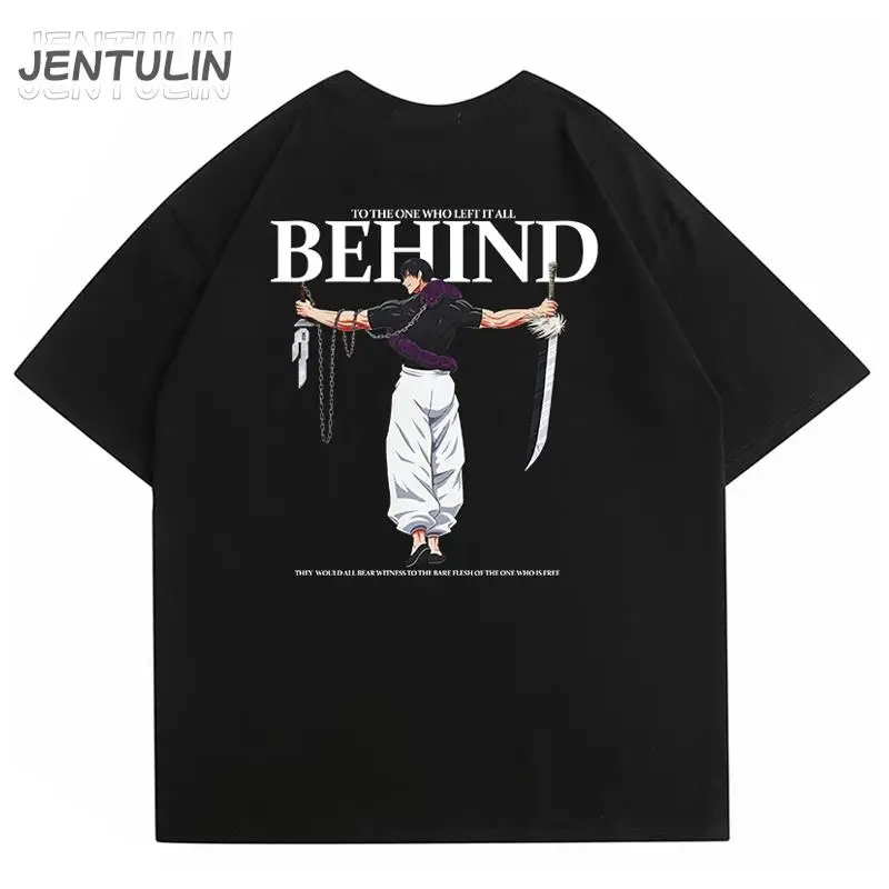 Japanese Anime Clothes Cartoon Fushiguro Toji Graphic T-shirt Men Fashion Oversized T Shirt Male Manga Fashion Tshirt Women Tops