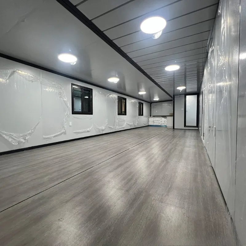 Folding Container House Luxury Home Container Fold Out Living Room Casa Modular Prefabricated Expandable Container House for US