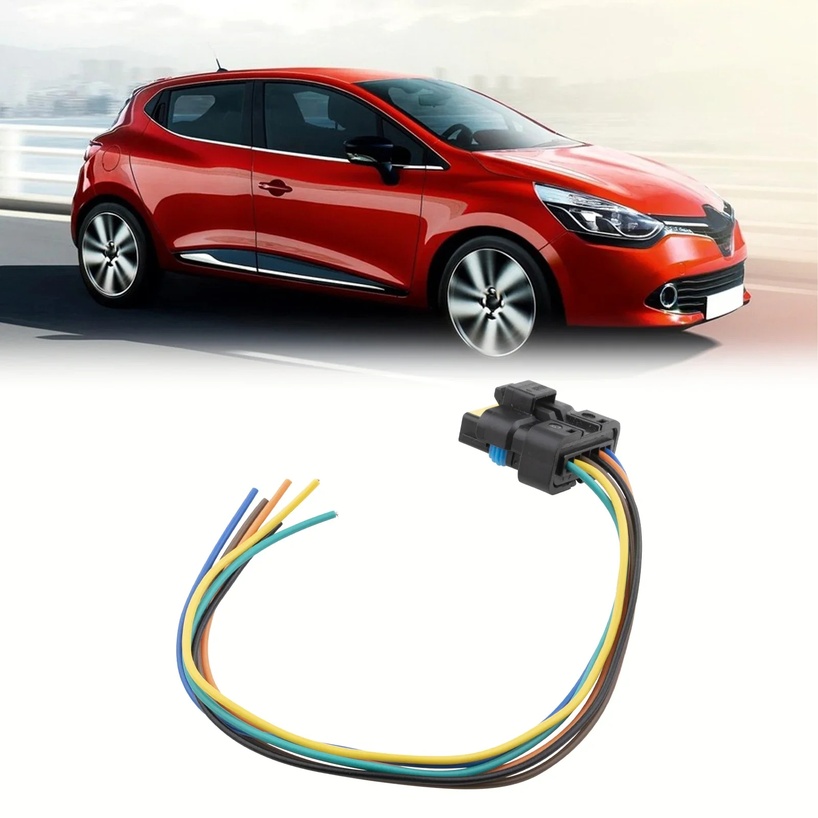 6 ピンリアテールライト回路基板ケーブルハーネスルノー MK3 クリオ 3 カーアクセサリー