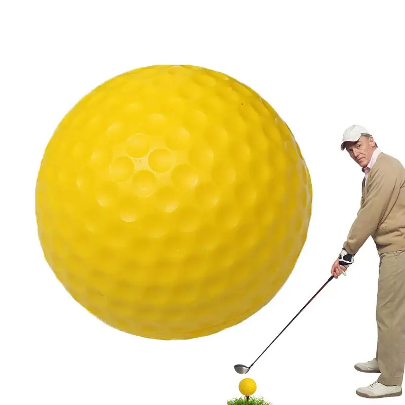 Soft Golf Balls Foam Practice Golf Balls Lightweight Indoor Foam Ball Safe Floating Golf Balls For Backyard Practice Driving