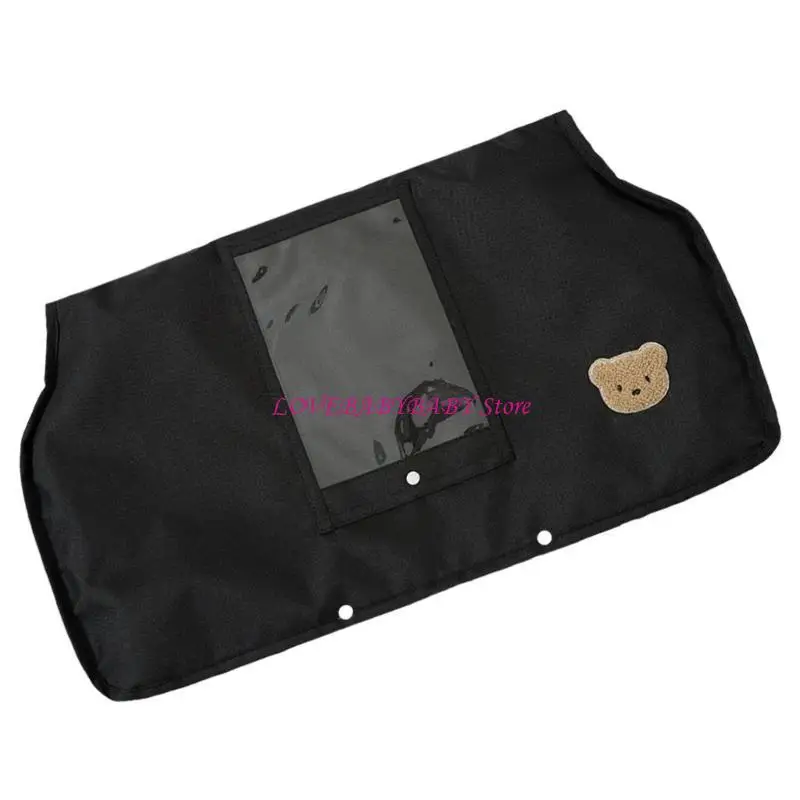 

Soft Baby Strollers Gloves Warm and Insulated Pram Hand Muff Windproof Mittens 4XBC