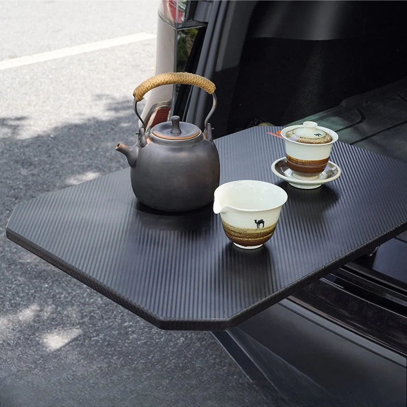 Car Trunk Table Board Portable Camping Dining Desk Auto Travel Picnic Coffee Side Table
