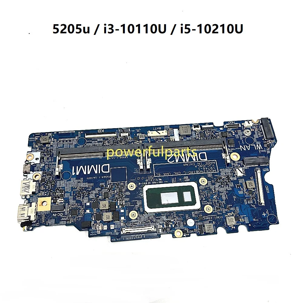 

19746-1 для Dell Latitude 3410 3510, материнская плата 0H2KNT 0DT6K3 02G2J7 i3 i5, 10-й процессор, работает хорошо