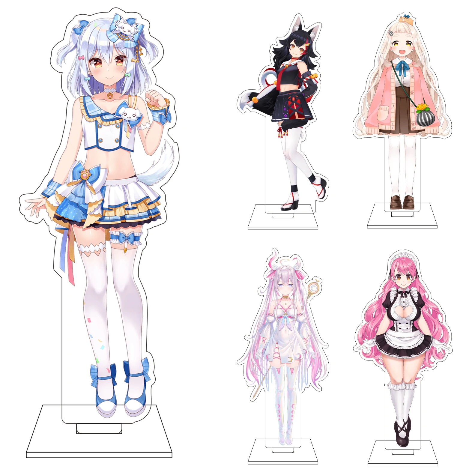 16CM Anime VTuber Cosplay Acryl-Figur Standplatte Diana Mashiro Kanon Ornamente Geschenke