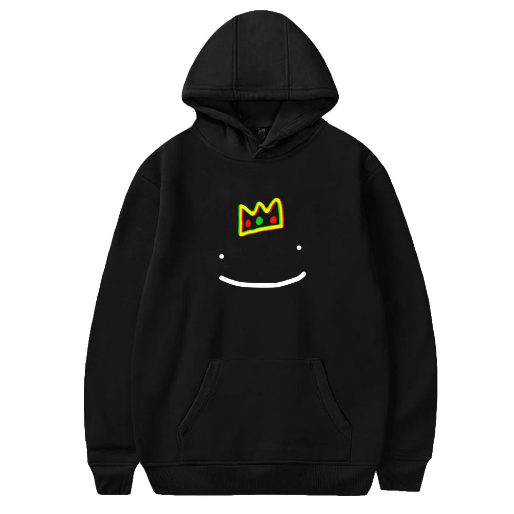 

Ranboo Merch Hoodie Unisex Long Sleeve Pullover Women Men Tracksuit Harajuku Streetwear Dreamwastaken Clothes Plus Size