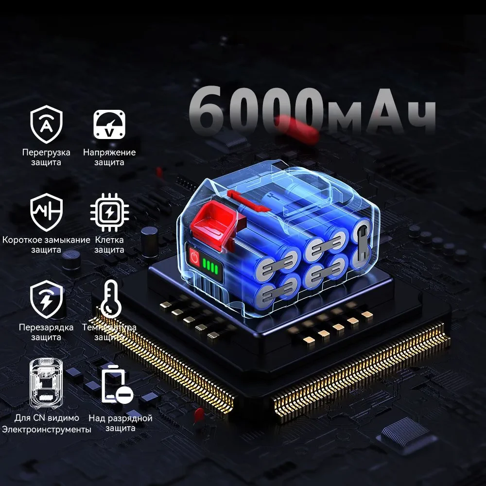 

Safety Certified 21V 9.0Ah Li-ion Battery (5S3P 18650) – Fast Charging for Makita 18V Cordless Electric Drills