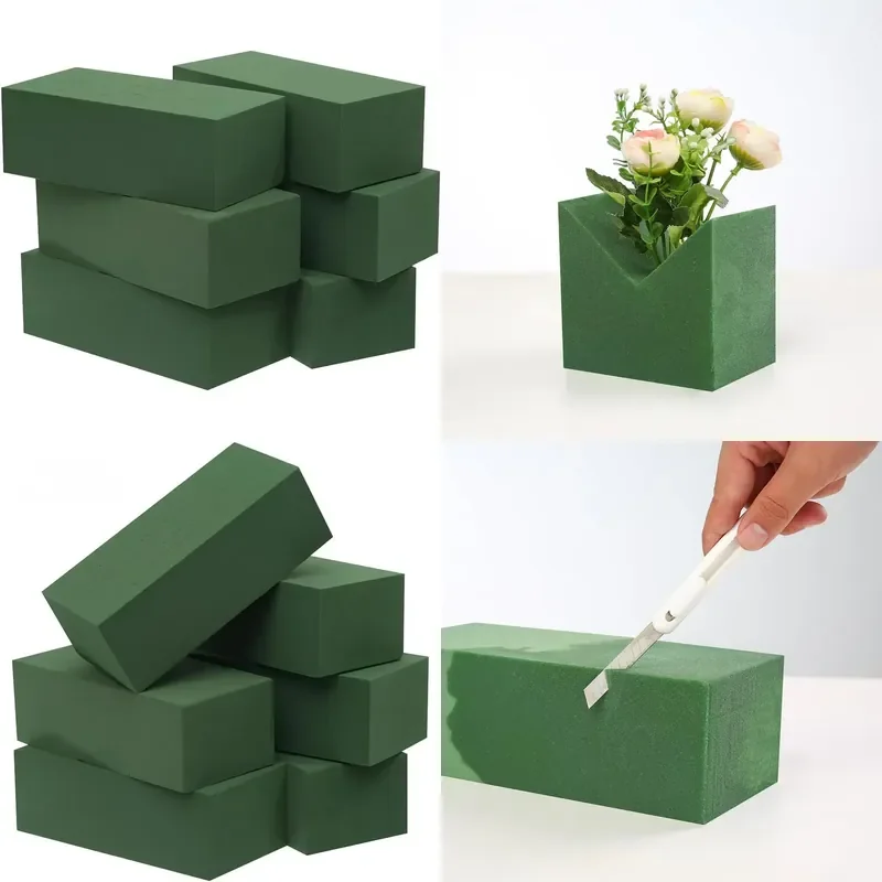 Wholesale Artificial Dried Flower Foam for Home Decoration Graduation Floral Arrangement Absorption Oasis Mud