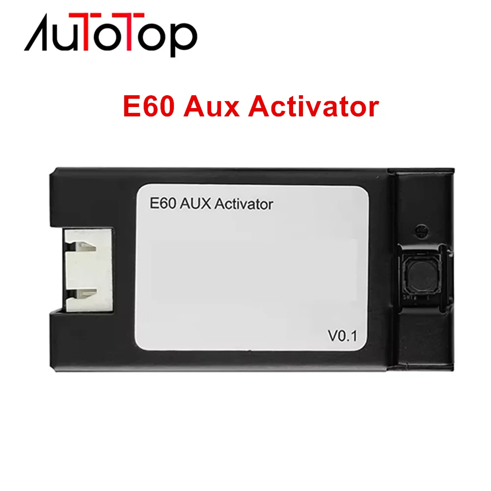 AUTOTOP Car Radio Aux Activator For BMW 3/5 Series E60 E61 E63 E90 E91 E92 E93 Mask