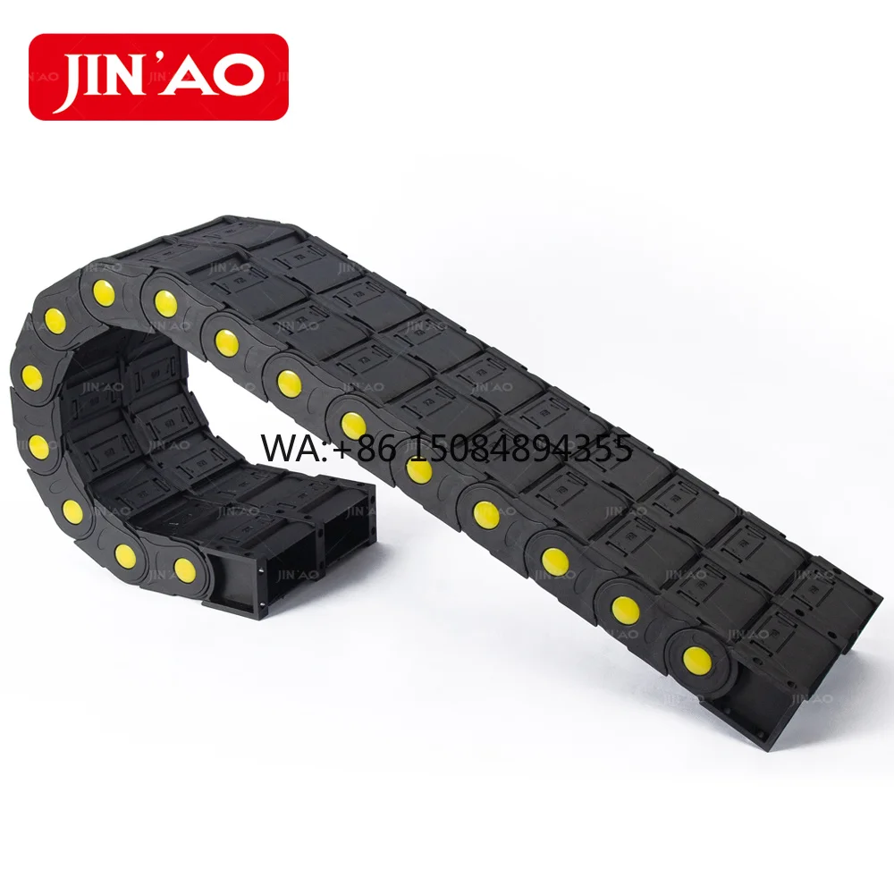 

Similar Iguus Plastic Cable Drag Chain Hydraulic Hose Track Opened Type Cable Carrier for Vertical Travel