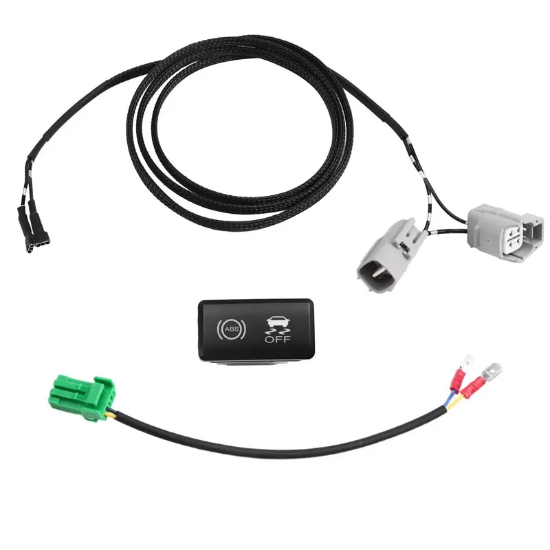 A85E-For Land Cruiser LC100 LX4500 4700 Off-Road Anti-Slip ABS Disconnect Wiring Harness Side Slip Switch ABS Switch