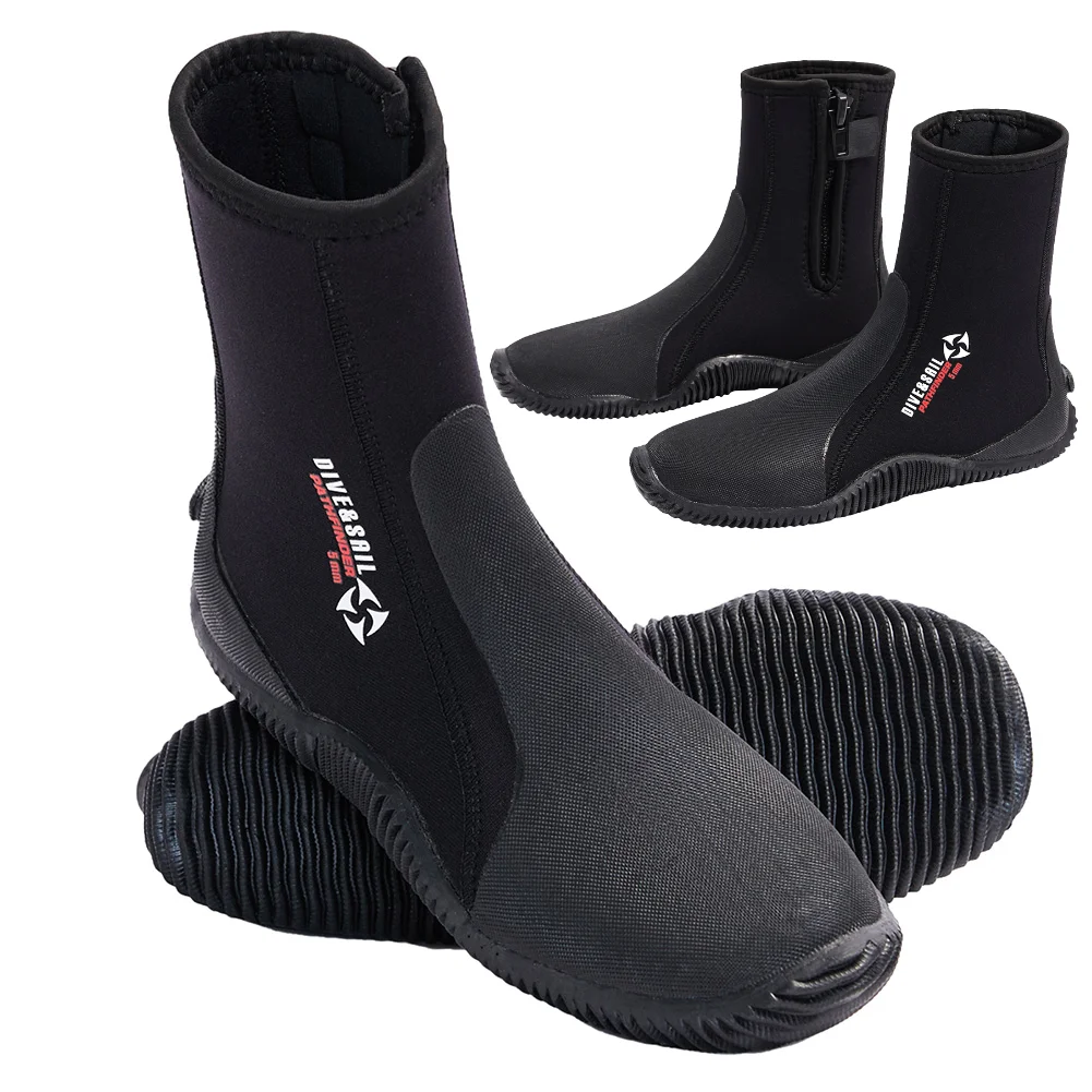 

Неопреновые ботинки для дайвинга, снорклинга и серфинга, 35-44 размер, легкие, 5 мм, для плавания и пляжа