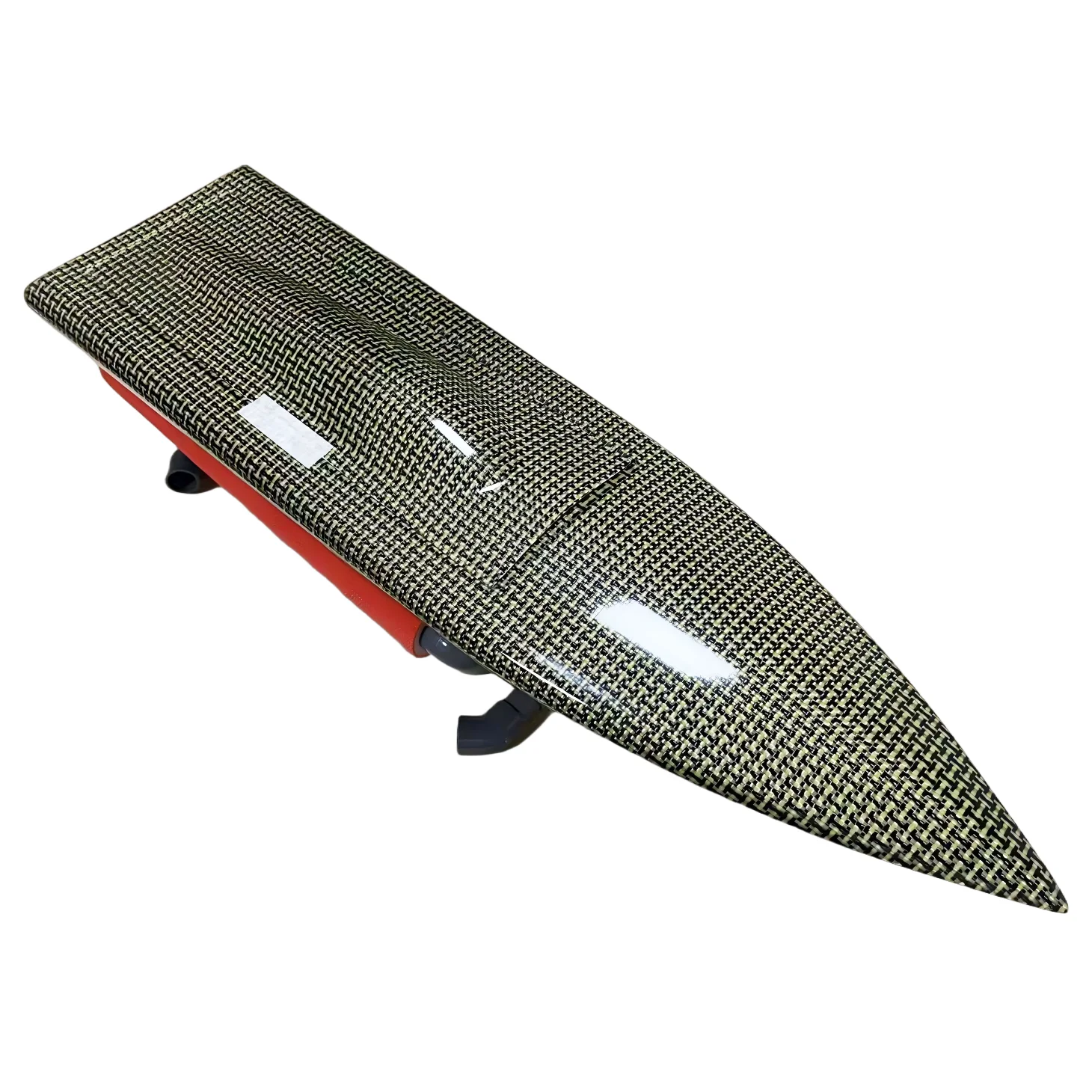 Casco de carreras MONO1 L630-W175-H95mm - Kevlar híbrido moldeado al vacío para barcos RC de competición