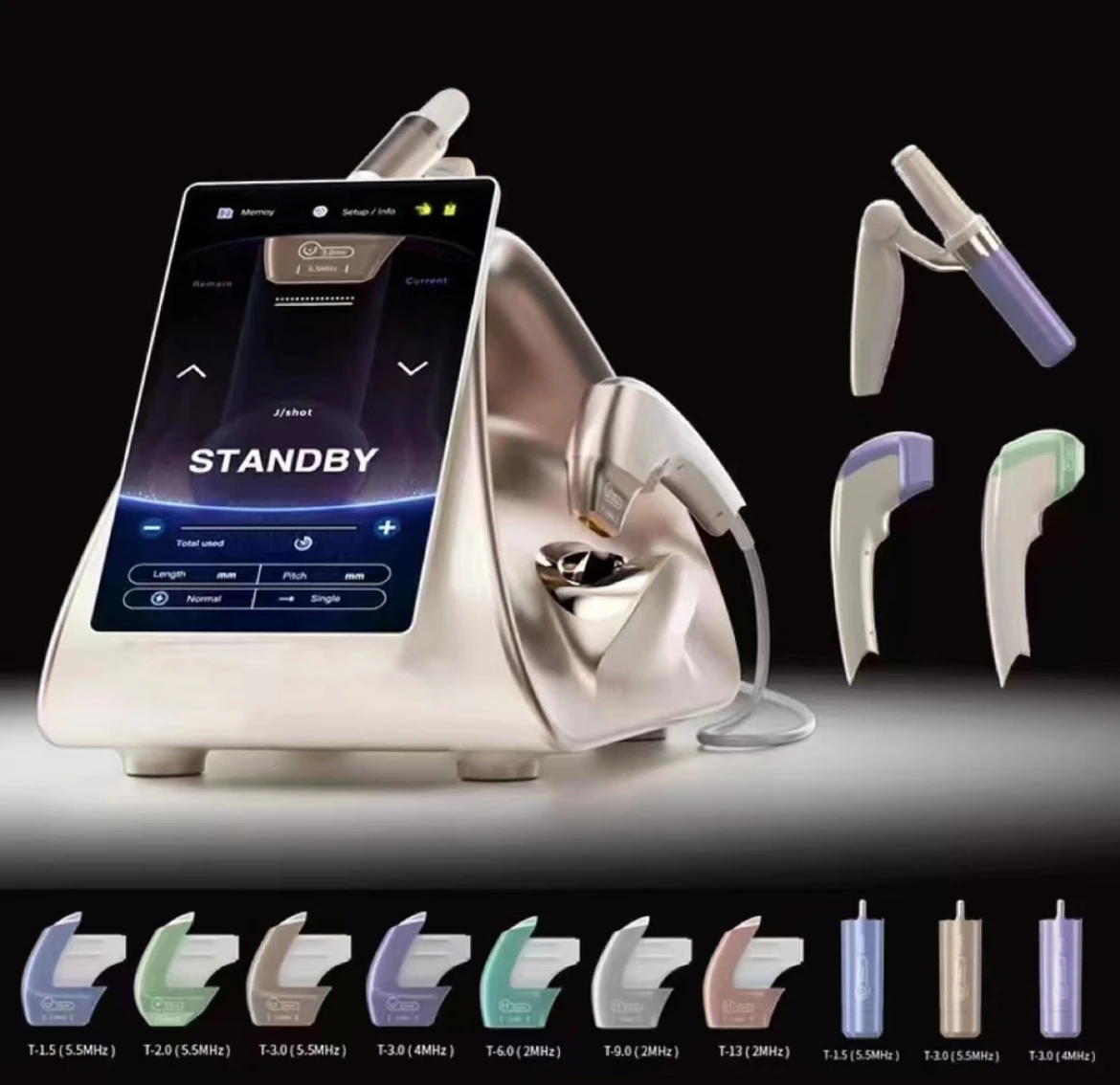 

Professional portable 13.3 "TT double lift facial lift Body lift skin firming Anti-aging skin rejuvenation firming machine