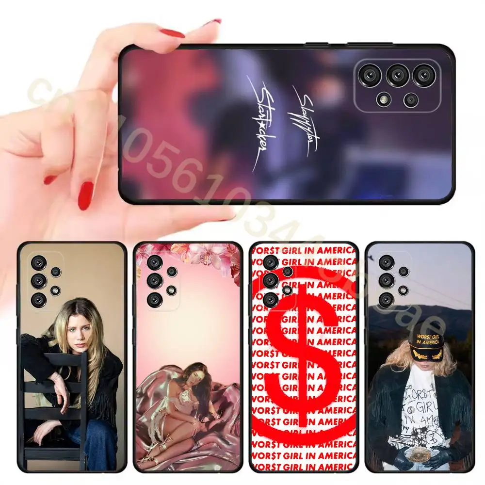 Singer S-Slayyyter Phone Case for Samsung Galaxy A20,21s,22,31,32,52,71,80,A91,5G Colorful Cover Smartphone Pretty