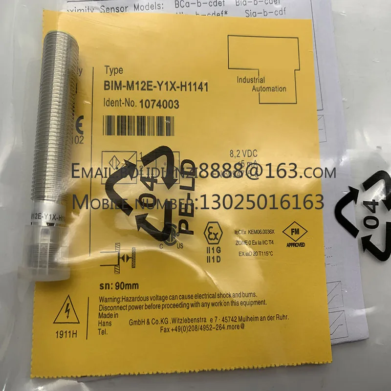 

The brand-new original sensor BIM-M12E-Y1X-H1141 warranty for one year in stock