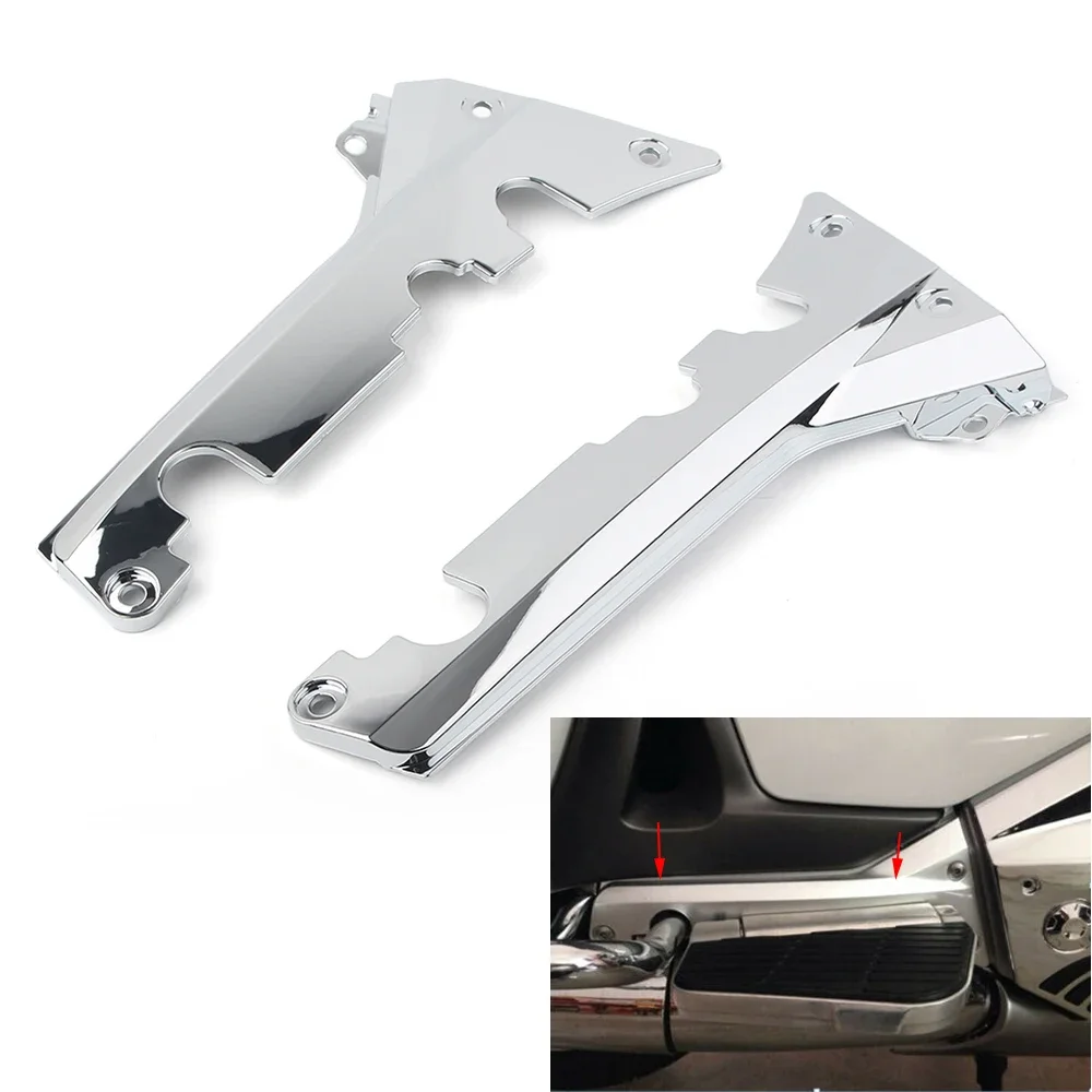 

Motorcycle For Honda Goldwing GL 1800 2001-2009 2010 2011 Gold Wing GL1800 ABS Chrome Fairing Lower Rear Frame Decoration Cover