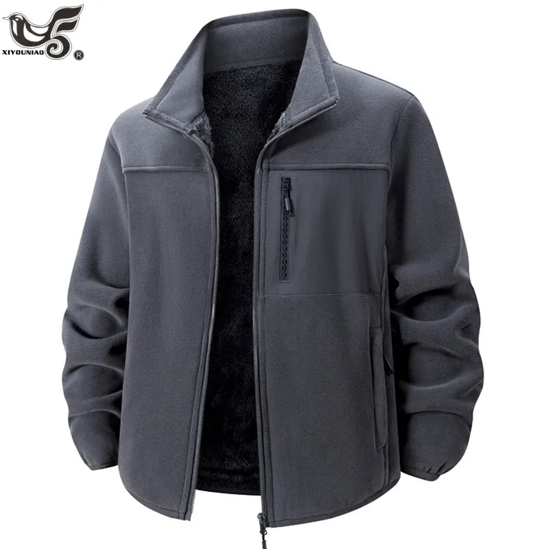

Зимняя флисовая куртка мужская термотактическая утепленная спортивная шерстяная куртка с подкладкой военная софтшелл походная уличная армейская куртка мужская