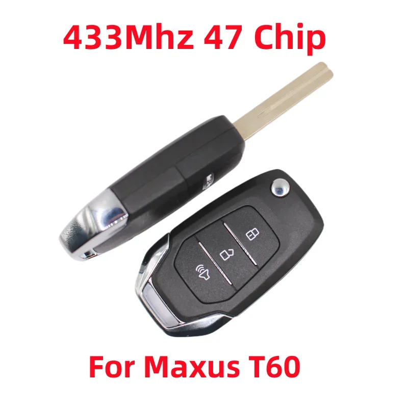 Original Smart Car Key Remote Keyless 433Mhz With ID47 Chip For SAIC MAXUS D60 T60 T70 G10 G20 G50 V80 V90