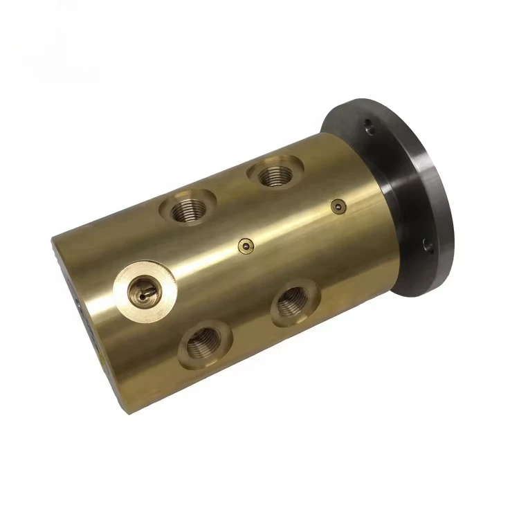 

DEUBLIN 1379-160 Rotary Joint 4 Passage Multi-Purpose, Multi-Media Unions 12MM-Union-Alloy