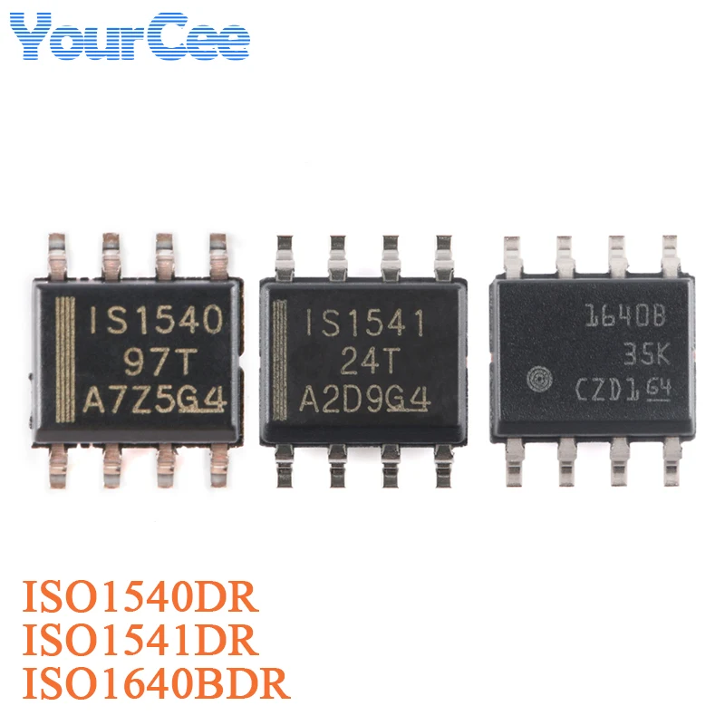 5Pcs/1Pc ISO1540DR ISO1540 SOIC-8 Isolated Bidirectional Clock I2C Isolator Chip IC ISO1541DR ISO1640BDR
