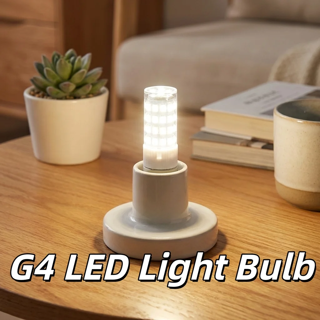 

10 шт. светодиодных ламп G4 7 Вт 220 В, трехцветные LED-лампы Corn Light 3000-6000K 2835SMD, замена галогенных ламп для дома