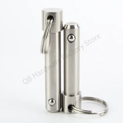 QB114 Veerpennen Roestvrij Stalen Pin Dia 5 ~ 25mm Bruikbare lengte 10 ~ 100mm Quick Release Pin Ball Lock Pins