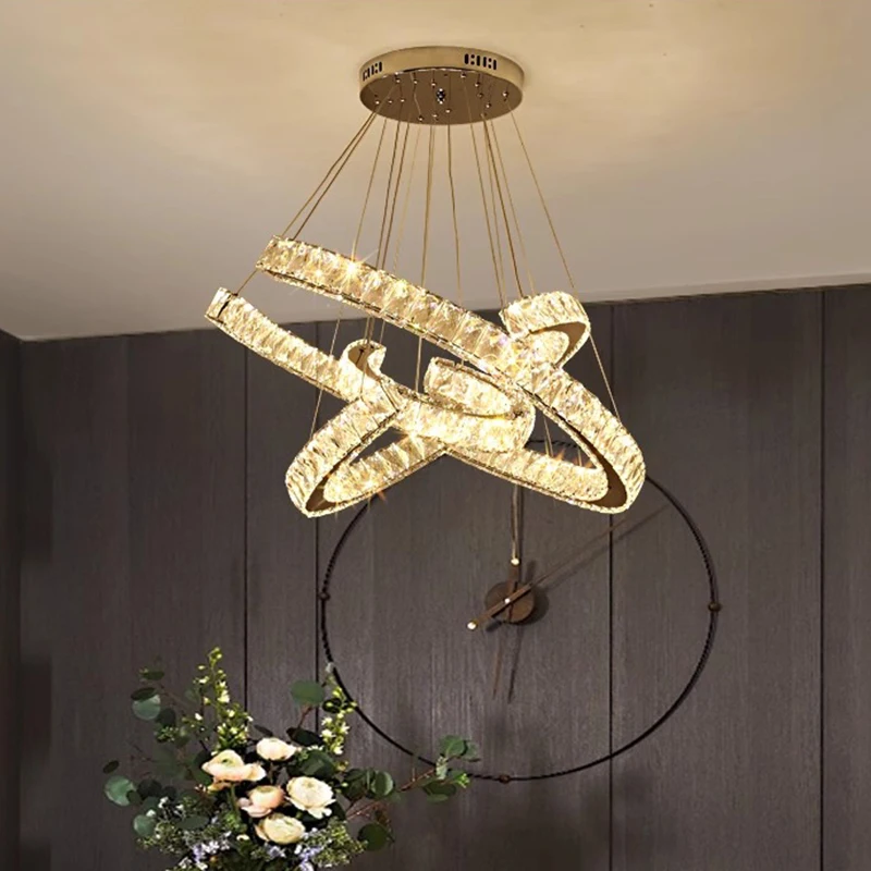 Modern Home Decor Ring Led Lights Pendant Light Lamps For Living Room Chandeliers For Dining Room Hanging Light Indoor Lighting