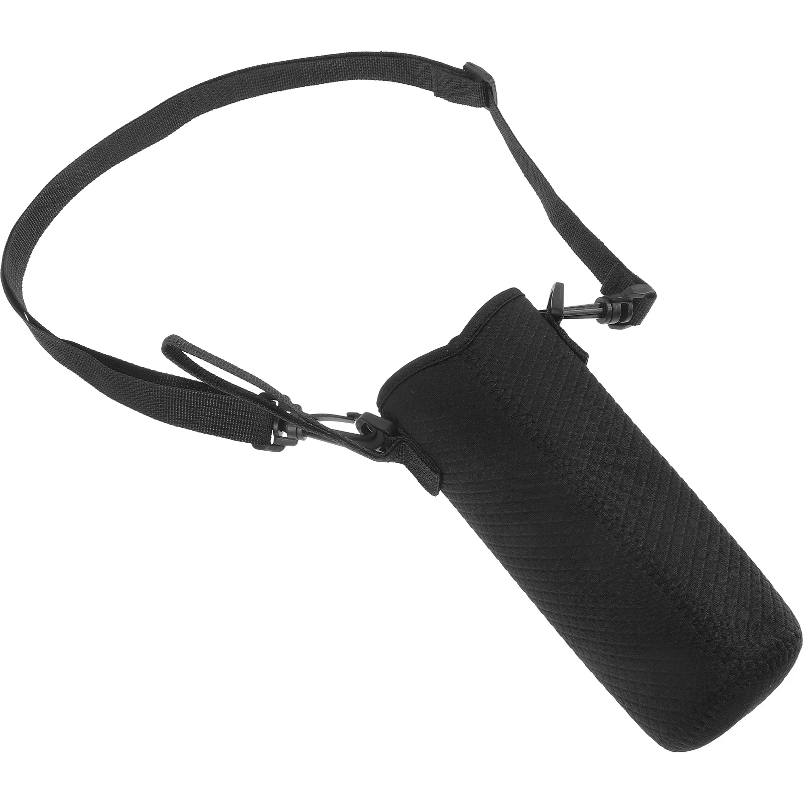 

Creative Insulated Water Bottle Cover Black Portable Holder for Travel Camping Multi-functional Practical water bottle