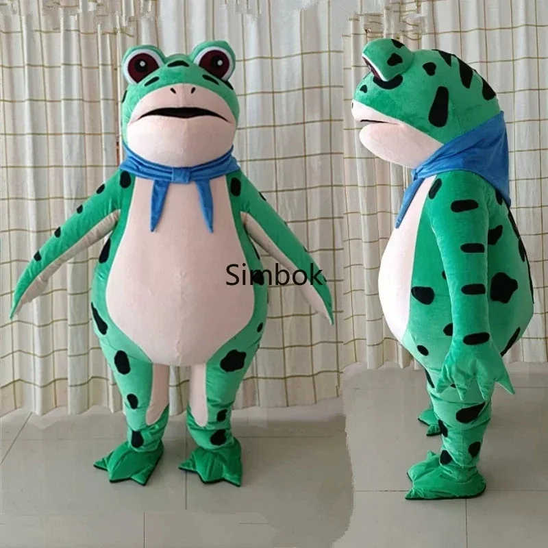 Funny Frogs Doll Costume for Adults, Propaganda Mascot, Cartoon Anime Clothing for Halloween and Easter Parties