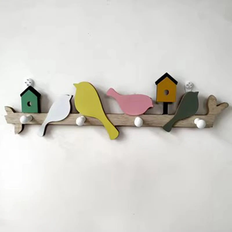 BMBY-Bird Shaped Hanger Towel Rack Coat Hooks Hat Rack Hat Hanger Key Hook Clothes Hanger Hooks Robe Hook Wall Jewelry Hook