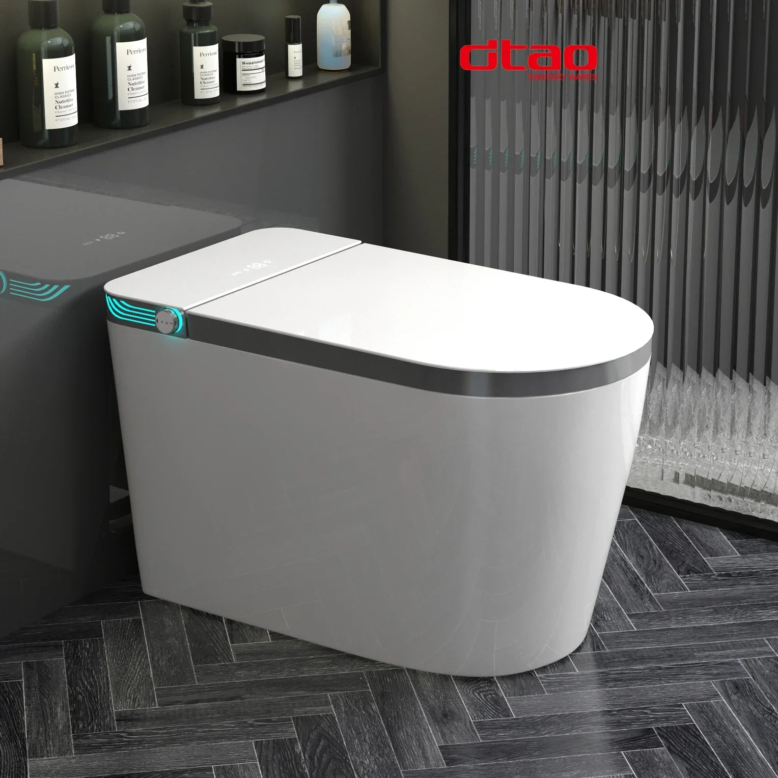 New design auto open electronic bidet toilet automatic sanitary ware inodoro inteligente toilet bowl bathroom smart toilet